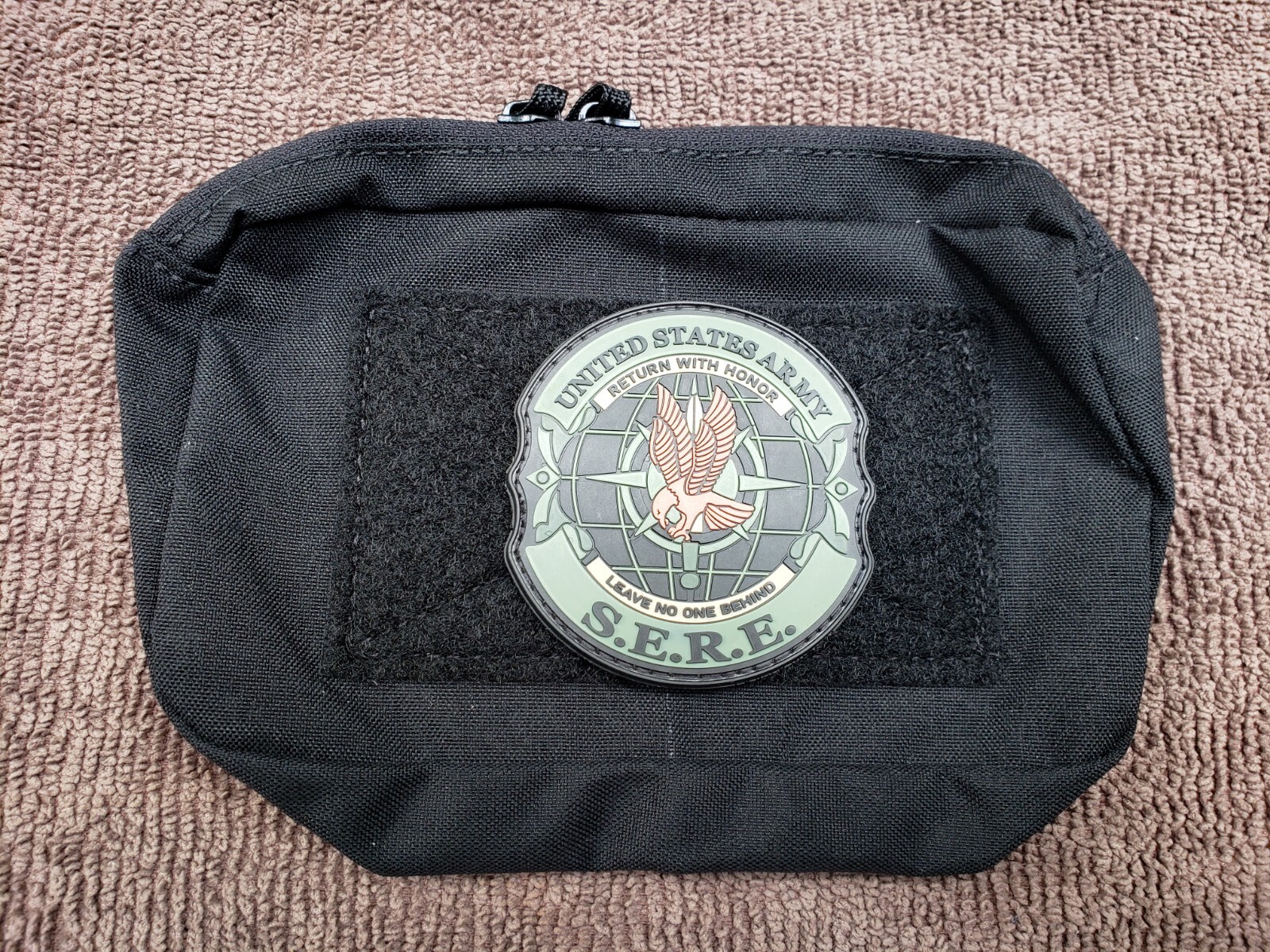 US ARMY SERE SURVIVAL EVASION RESISTANCE ESCAPE PATCH BUG OUT BAG SURVIVAL KIT