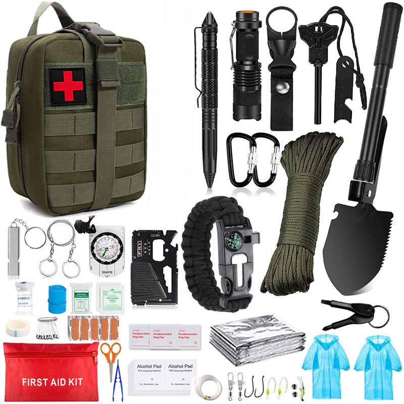 Tactical First Aid Kit Survival Military Medical Bag Practical Emergency Set
