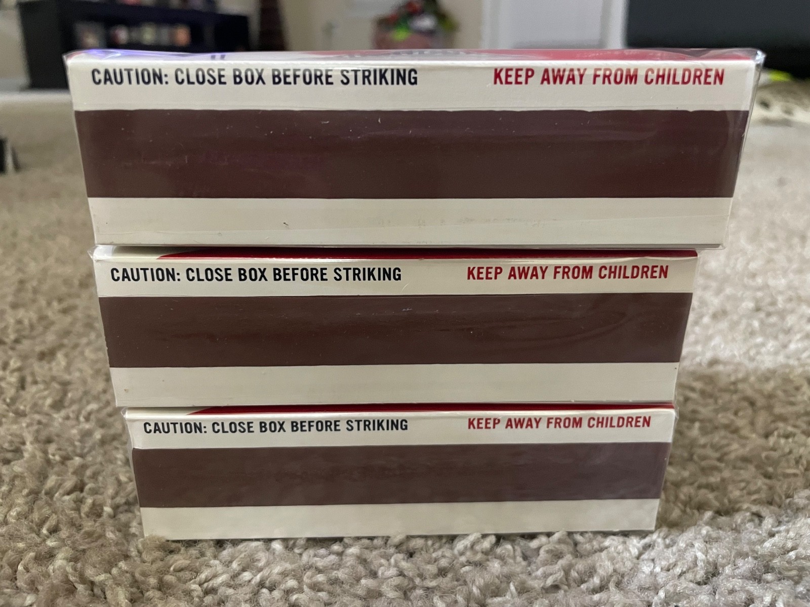 Diamond-Strike ON Box Matches [3 boxes of 300 each] Total 900