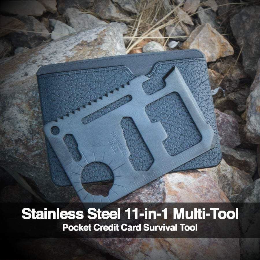 EDC Everyday Carry Kit Compact Survival Outdoor Emergency Tool Gear 9 in 1