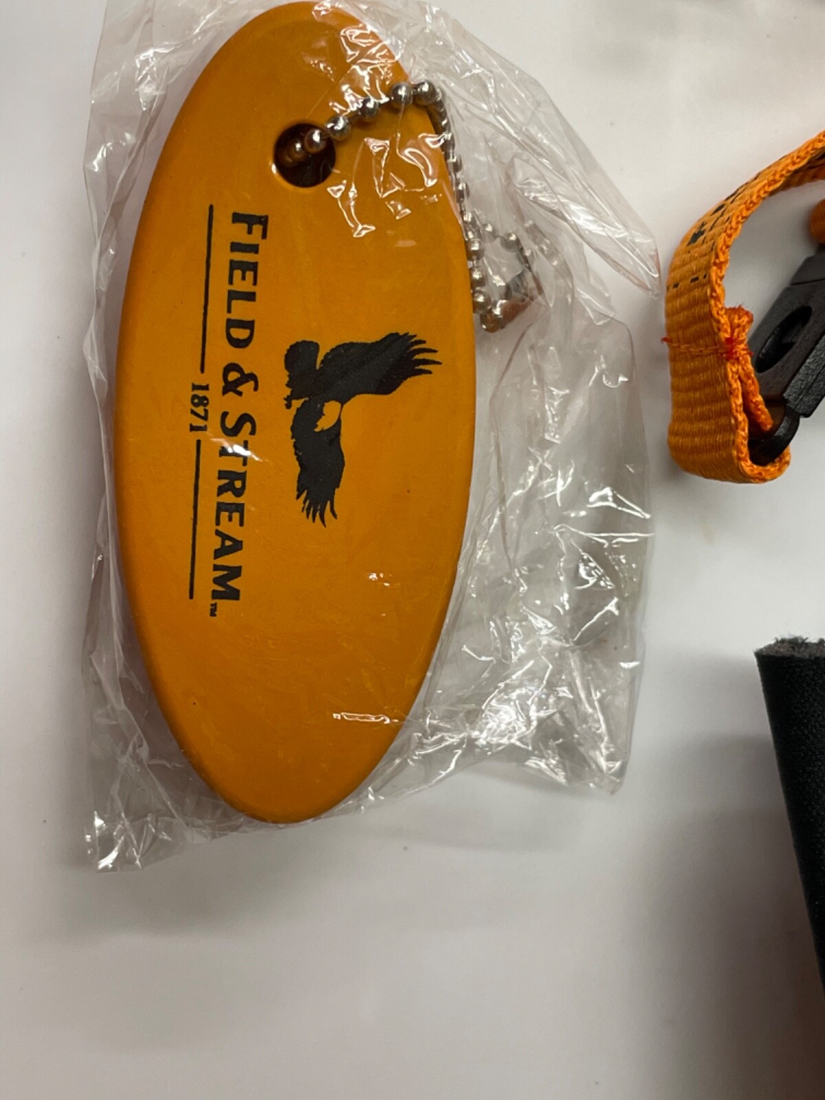 Grab Bag Lot – Field and Stream Items Lanyard, Floating Keychain, 2 Can Koozies