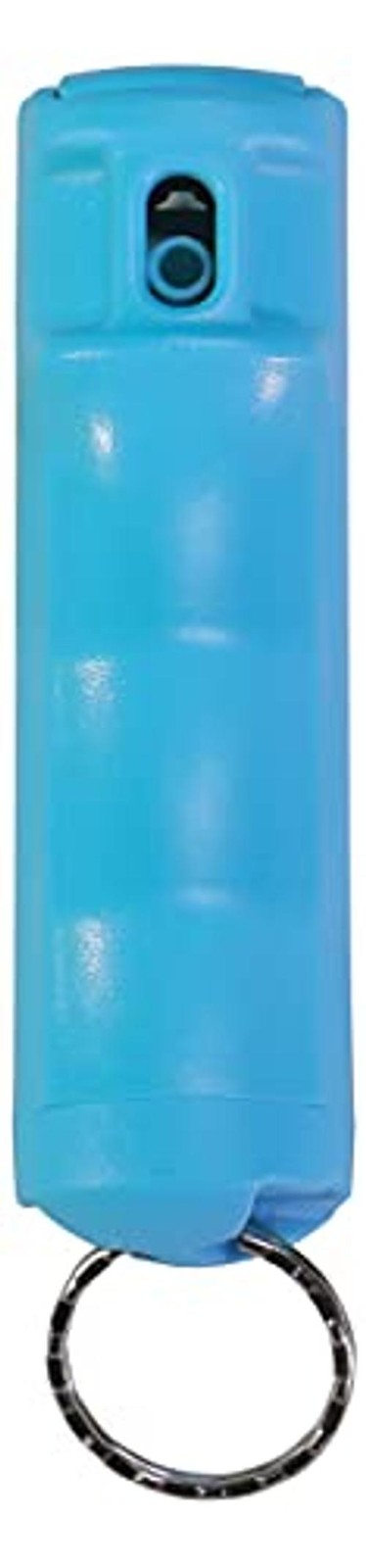 Vexor Police Strength Pepper Spray, Flip-Top Black-Teal-Rose Pink-Purple