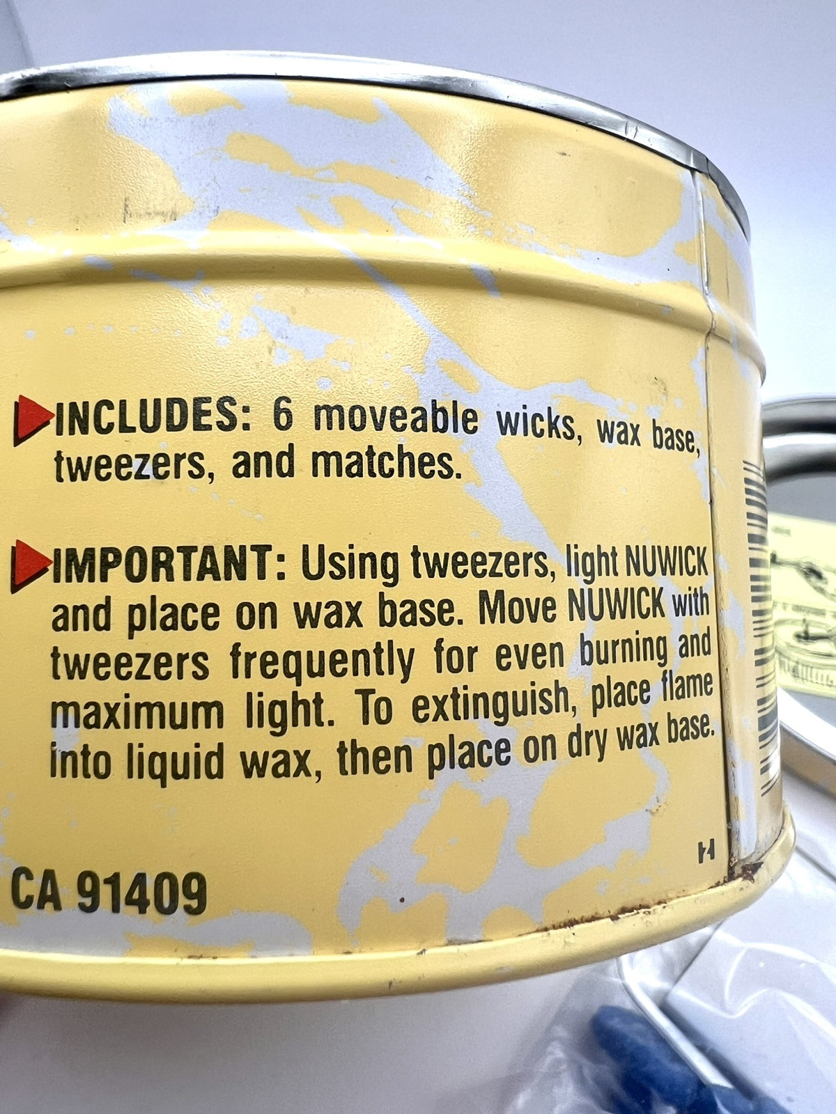 Nuwick 120 Hour Emergency Candle Moveable Wicks Reusable Light Heat Cook – 14