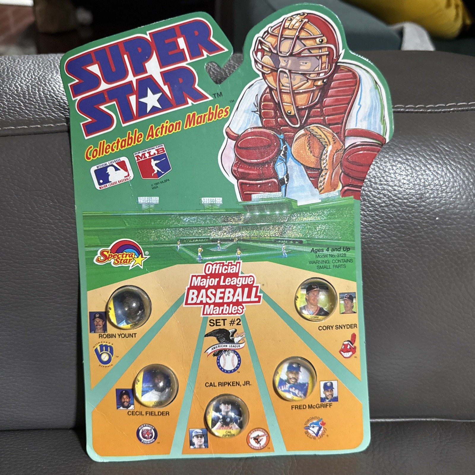Baseball Super Stars Marbles Set 1 2 3 4 Ken Griffey Jr Nolan Ryan Barry Bonds