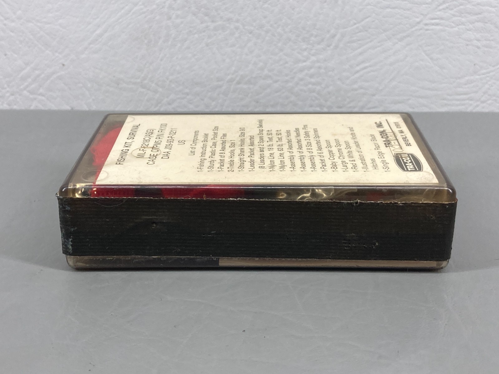 Vintage TRA CON Survival USAF Emergency Fishing Kit Original 1980s New Sealed