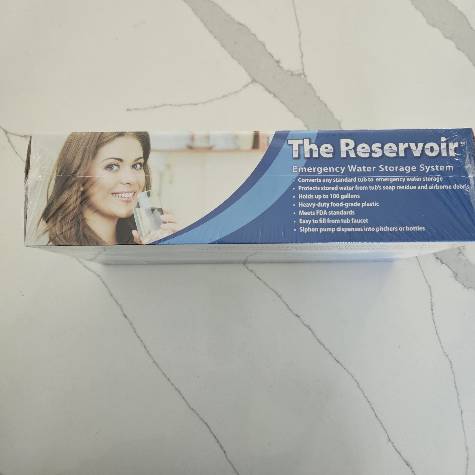 The Reservoir Emergency Water Storage System 100 Gallons, New In Box
