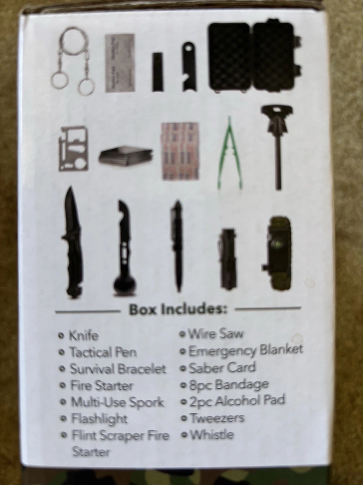 External Living 22Piece Survival Kit