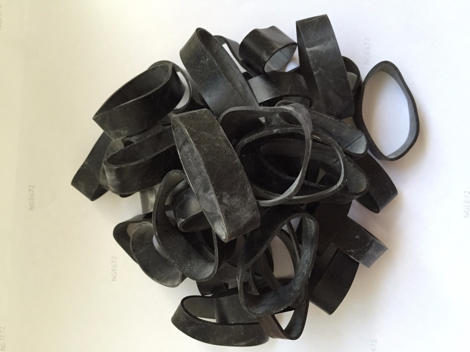 Ranger Bands® 80 Count Heavy Duty EPDM Rubber Tactical Bands Survival Gear USA
