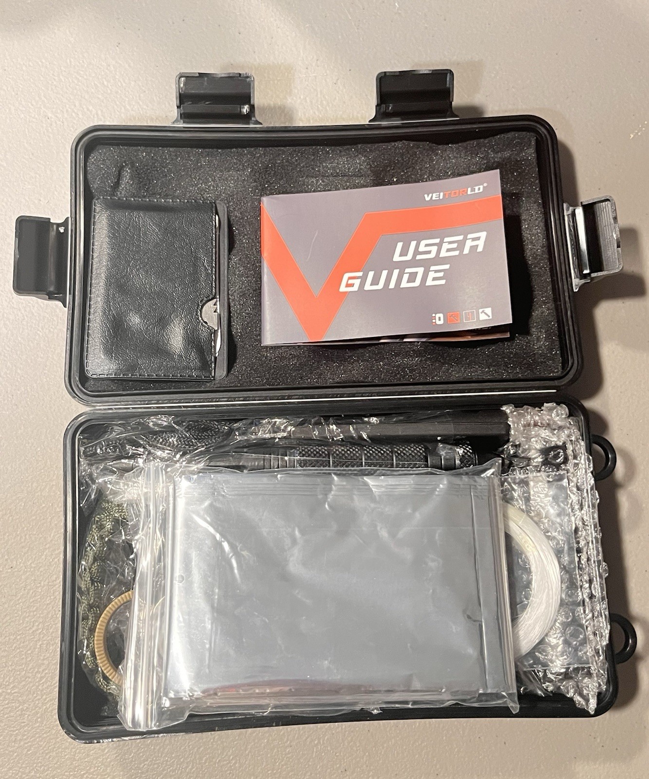 Veitorld 12-in-1 Survival Kit | Gifts for Men, Dad, Husband | NEW – Open Box