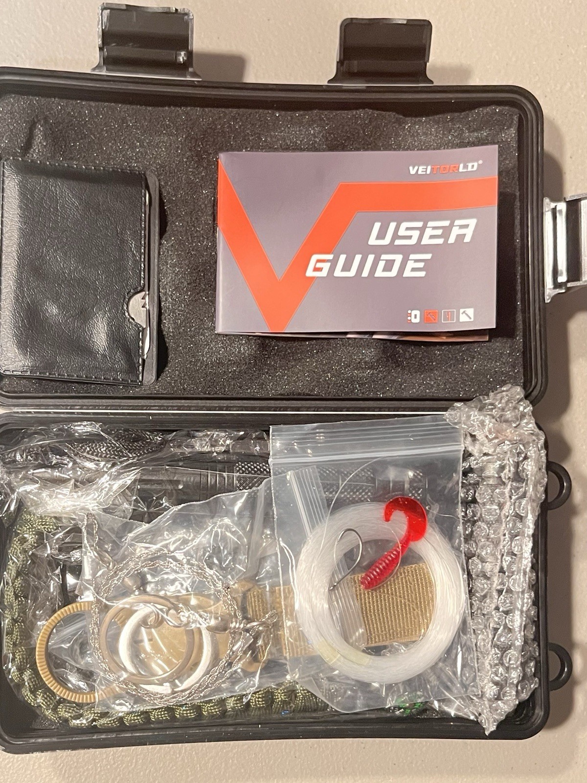 Veitorld 12-in-1 Survival Kit | Gifts for Men, Dad, Husband | NEW – Open Box