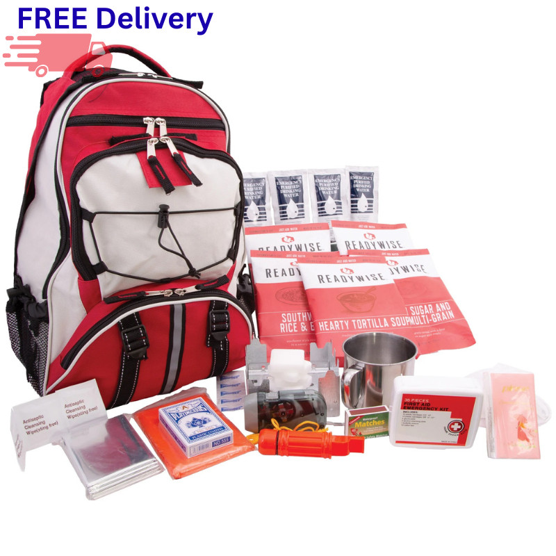 ReadyWise 5 Day Emergency Survival Backpack Food Supply Bug Out Bag Kit New