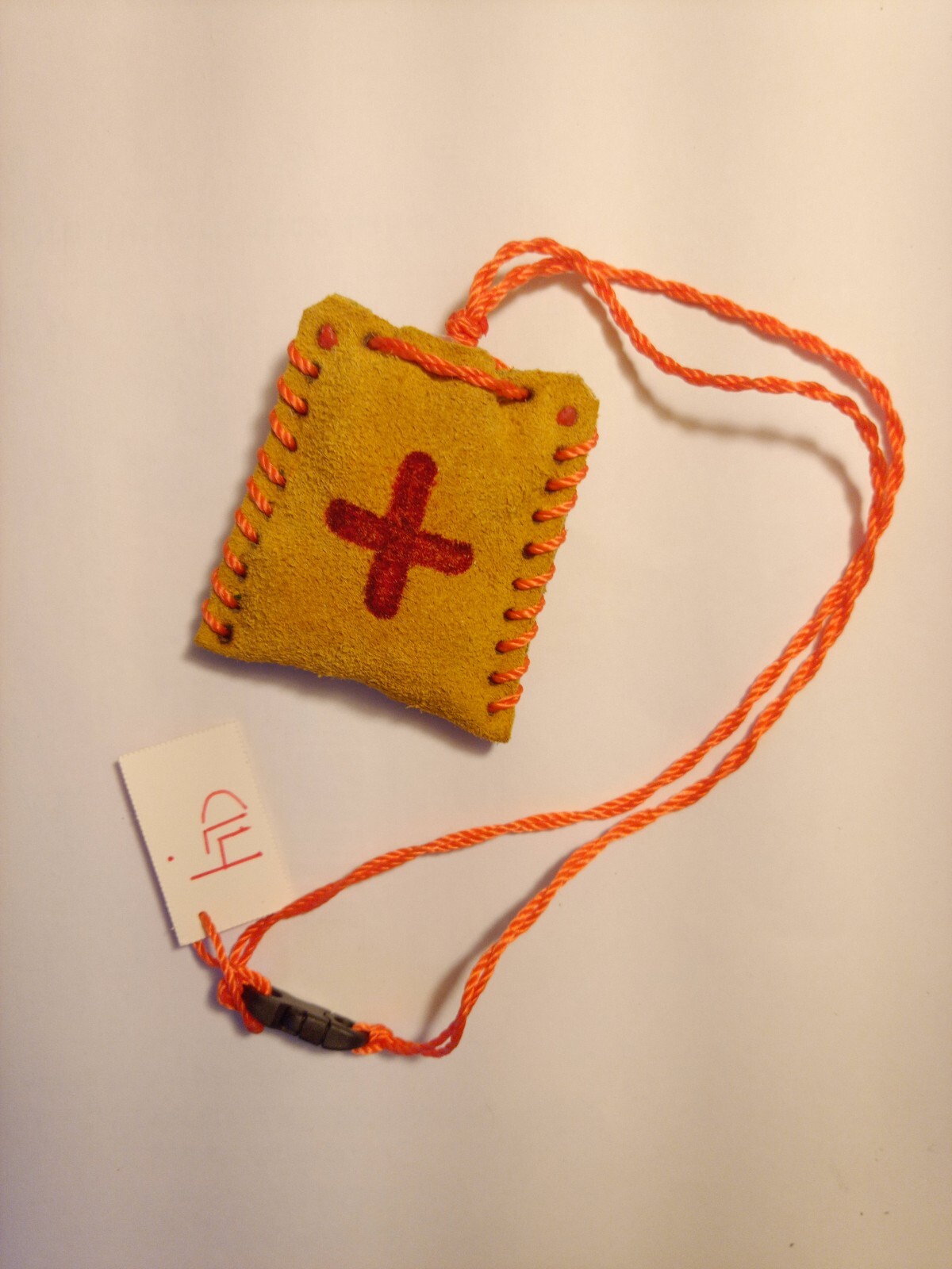 MINIMALIST EMERGENCY SURVIVAL FIRST AID NECKLACE POUCH WITH TOURNIQUET FIRST AID