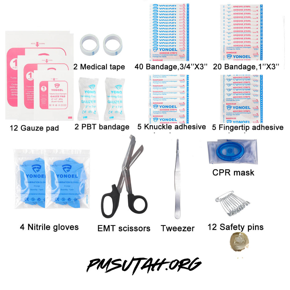 Emergency Survival Kit Bag First Aid Kit Gift Men Dad Brother Protest Event Hunt