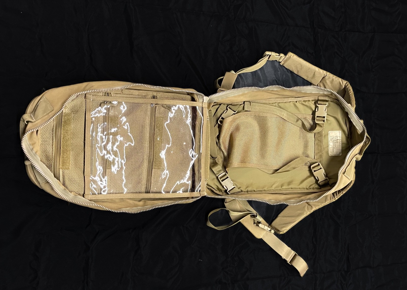 London Bridge Trading LBT-2895C AFE Survival Bag Coyote Pack Backpack w/ 6 Packs