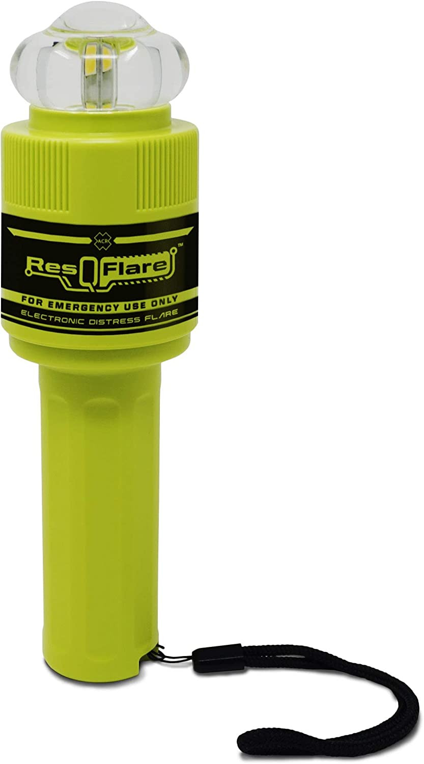 ACR Resqflare Electronic Distress E-Flare and Flag, USCG Approved Replacement fo