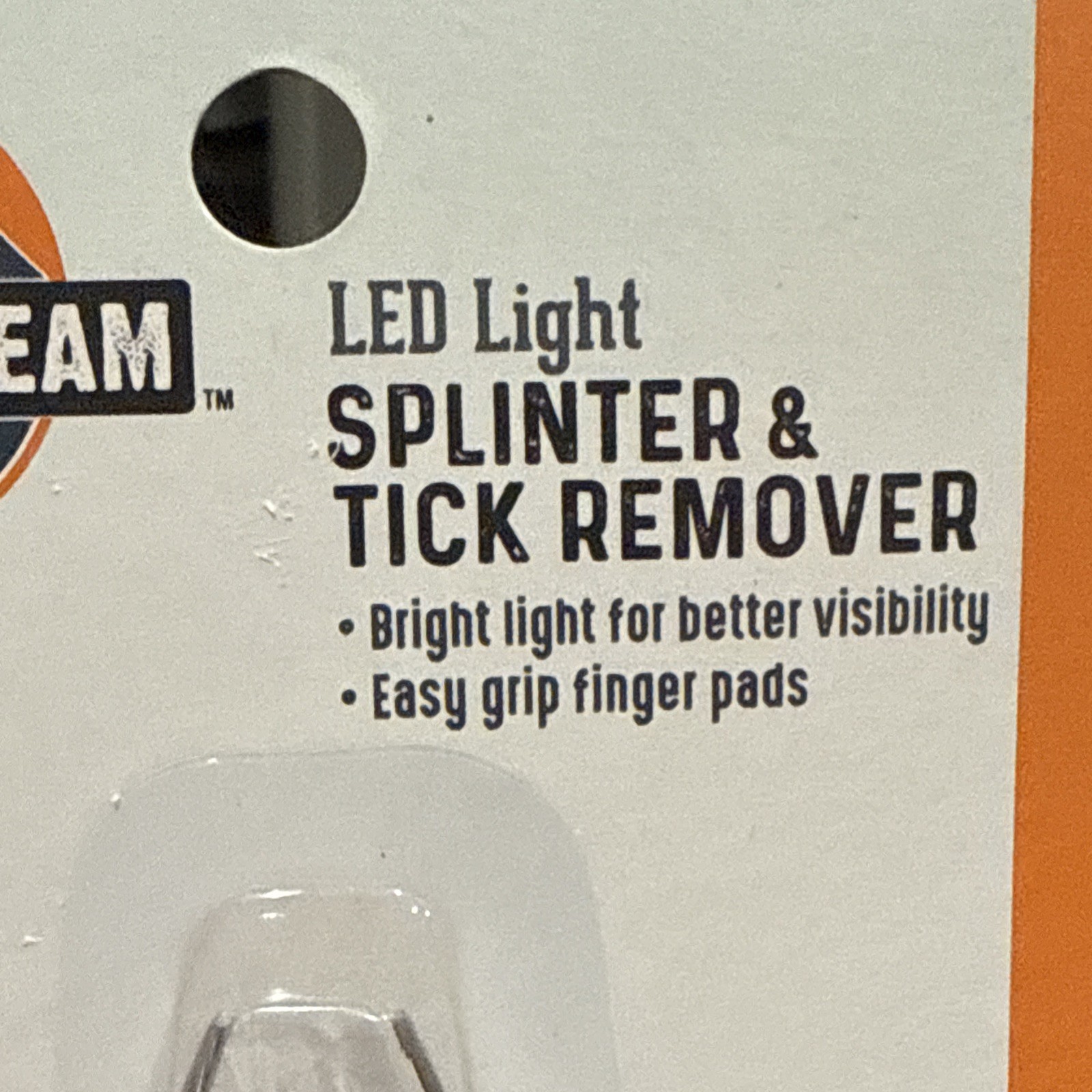 Path & Stream Splinter & Tick Remover w/LED Light