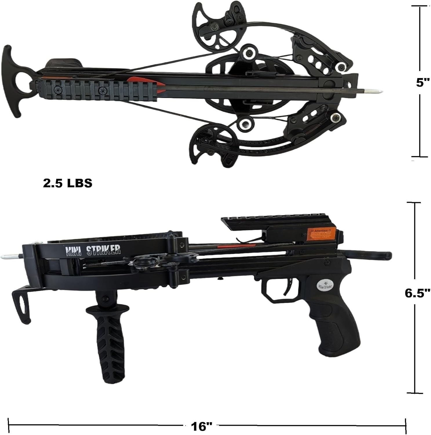 Survival Kit hunting/fishing crossbow. First aid, survival guide & much more!