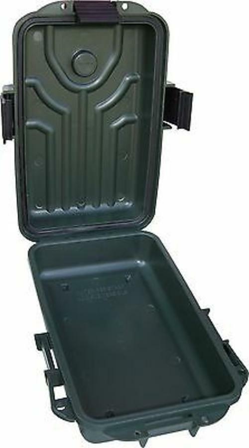 Floating Sealed Survivor Dry Box O-ring Compass Mirror Emergency Lockable GREEN