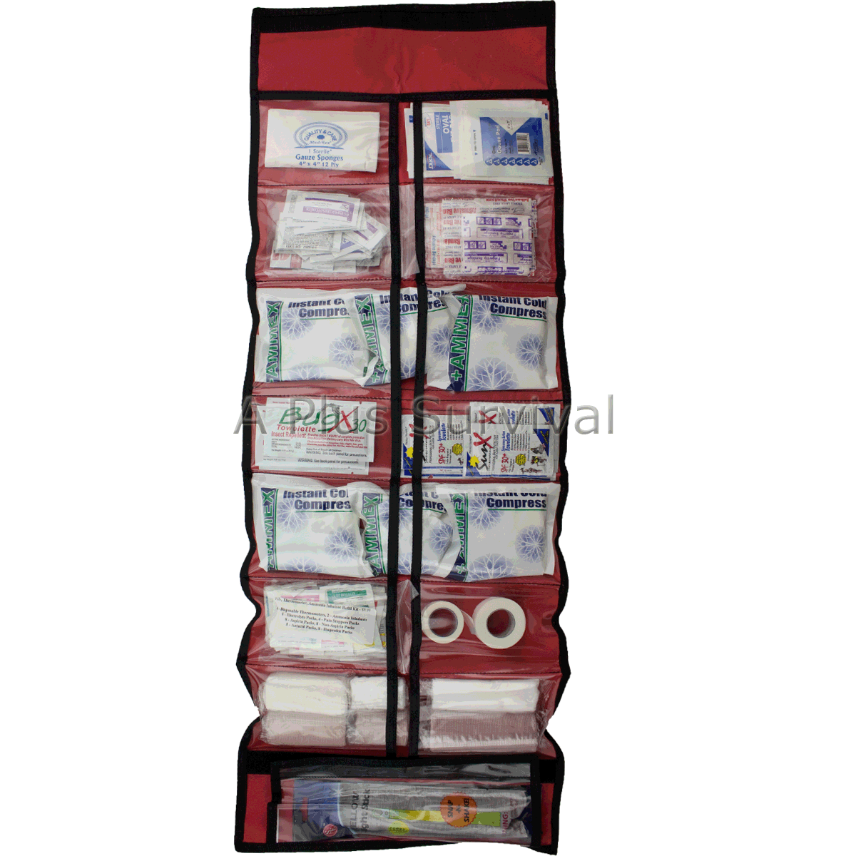 Deluxe Coach Roll Sports Emergency First Aid Kit School Baseball Softball Soccer