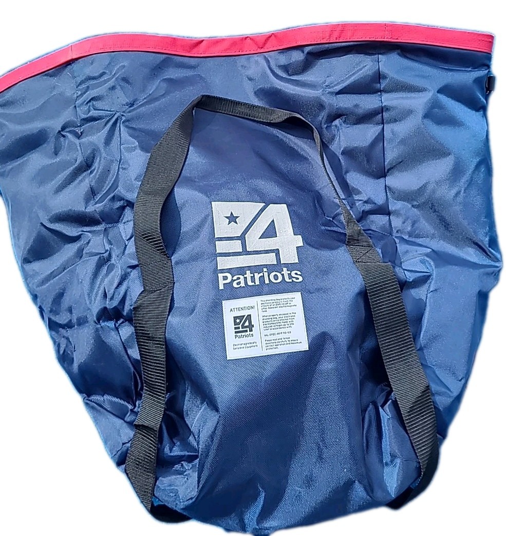 4Patriots EMP Protection Shielding Bag For Electronics Size XL 30X28