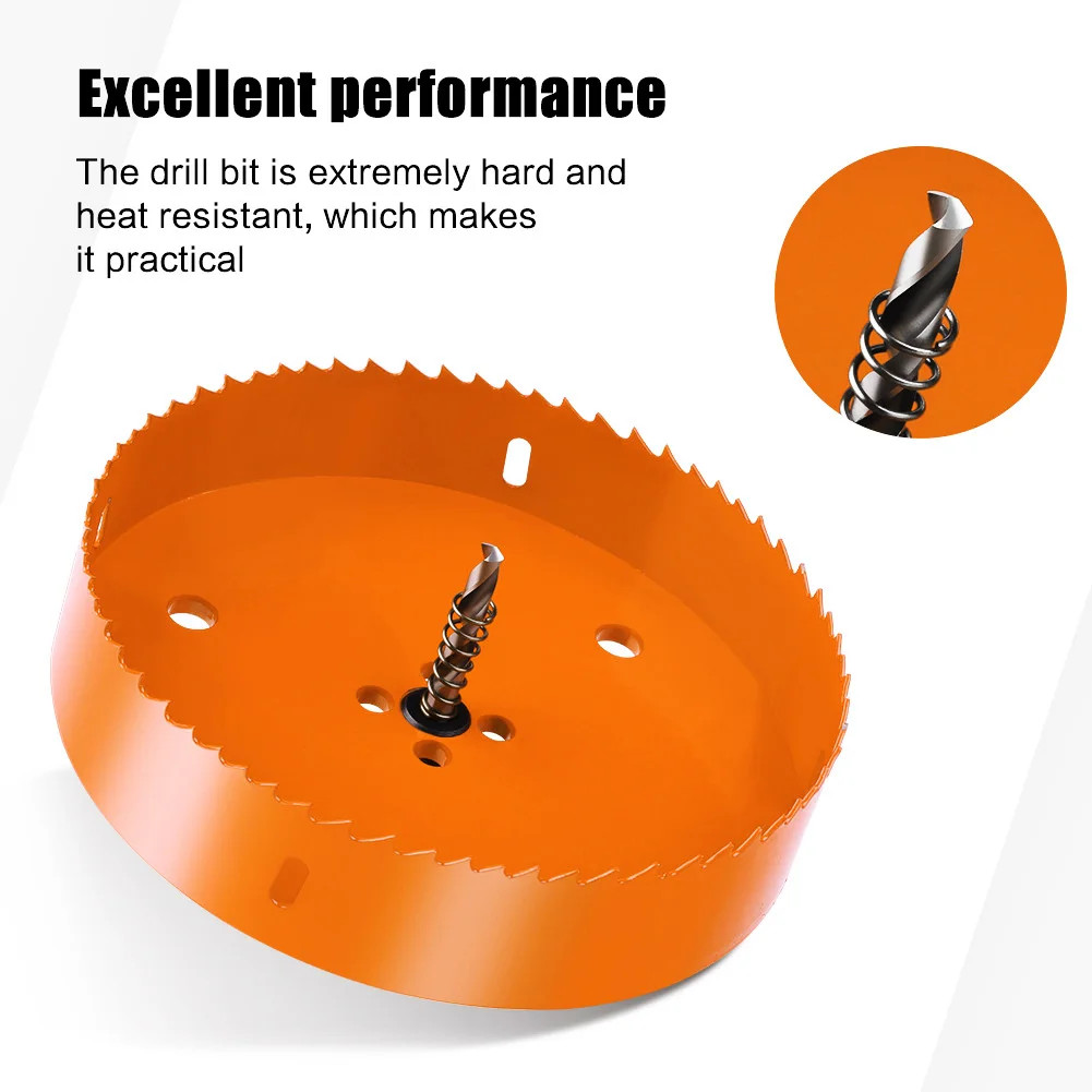 1pc 15-200mm M42 HSS Steel Drilling Hole Saw Drill Bit Bi-Metal for Aluminum Iro