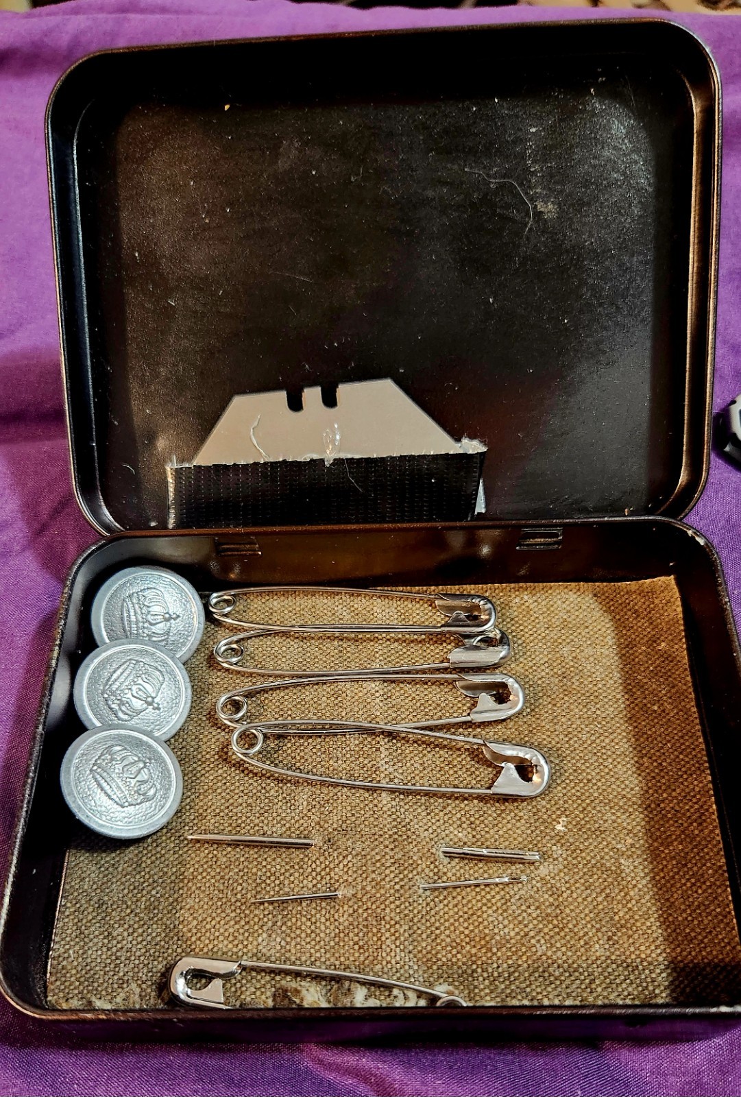 Handsewn Bushcraft lot with Canteen and Survival sewing kit
