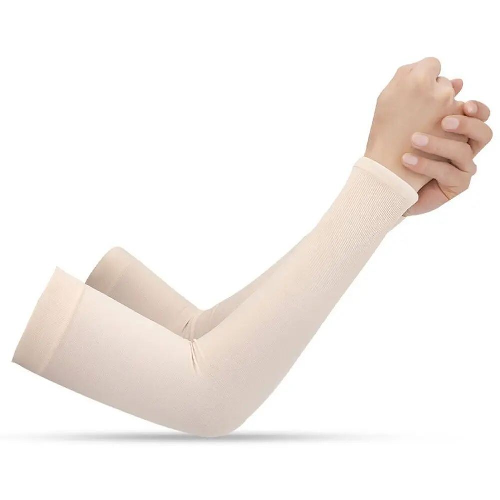 2Pcs Arm Sleeves – UV Protection, Cooling, Warm, Sports, Cycling, Running