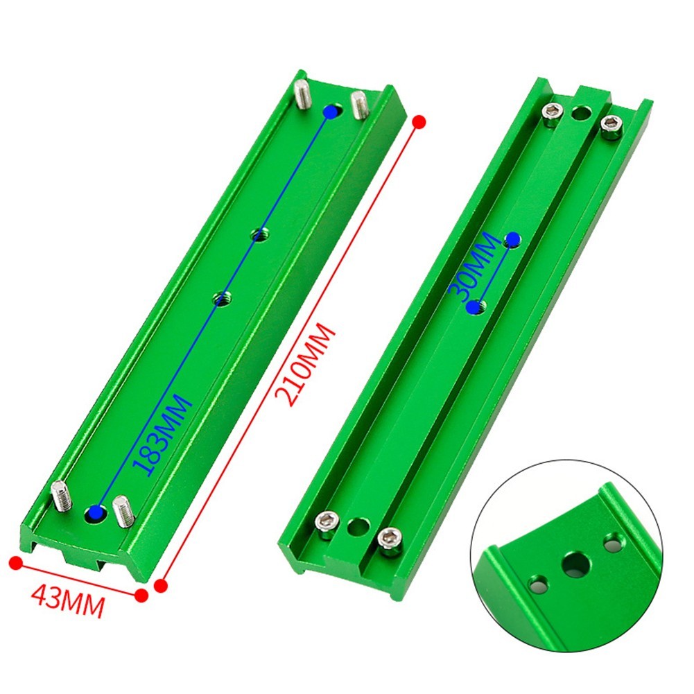 210x43mm Dovetail Plate for Connecting Astronomical Telescope Components