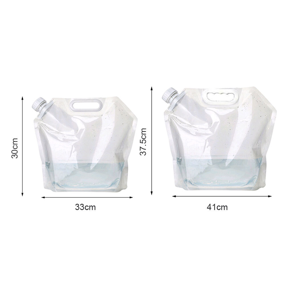 5L 10L Water & drinks Storage Folding Bag For Outdoor Camping Hiking