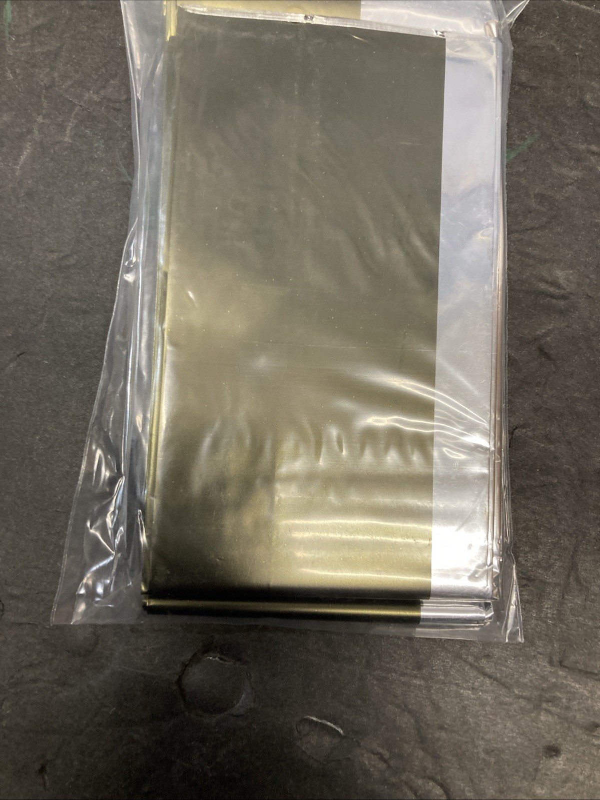 Lot of 10 Emergency Rescue Space Thermal Mylar Blanket 130x210mm