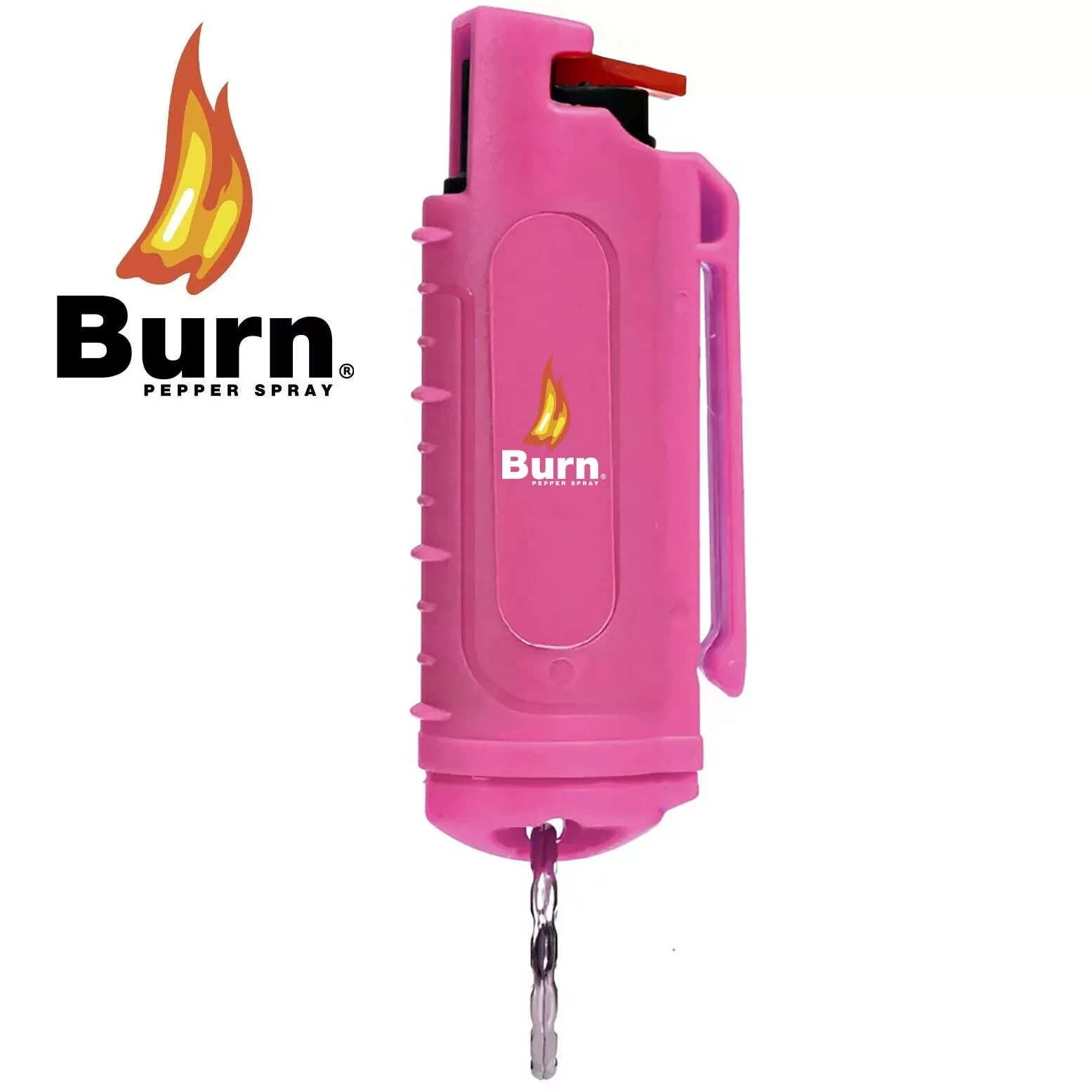 2 Pack Burn Pepper Spray 1/2oz Women Self Defense Security Pink