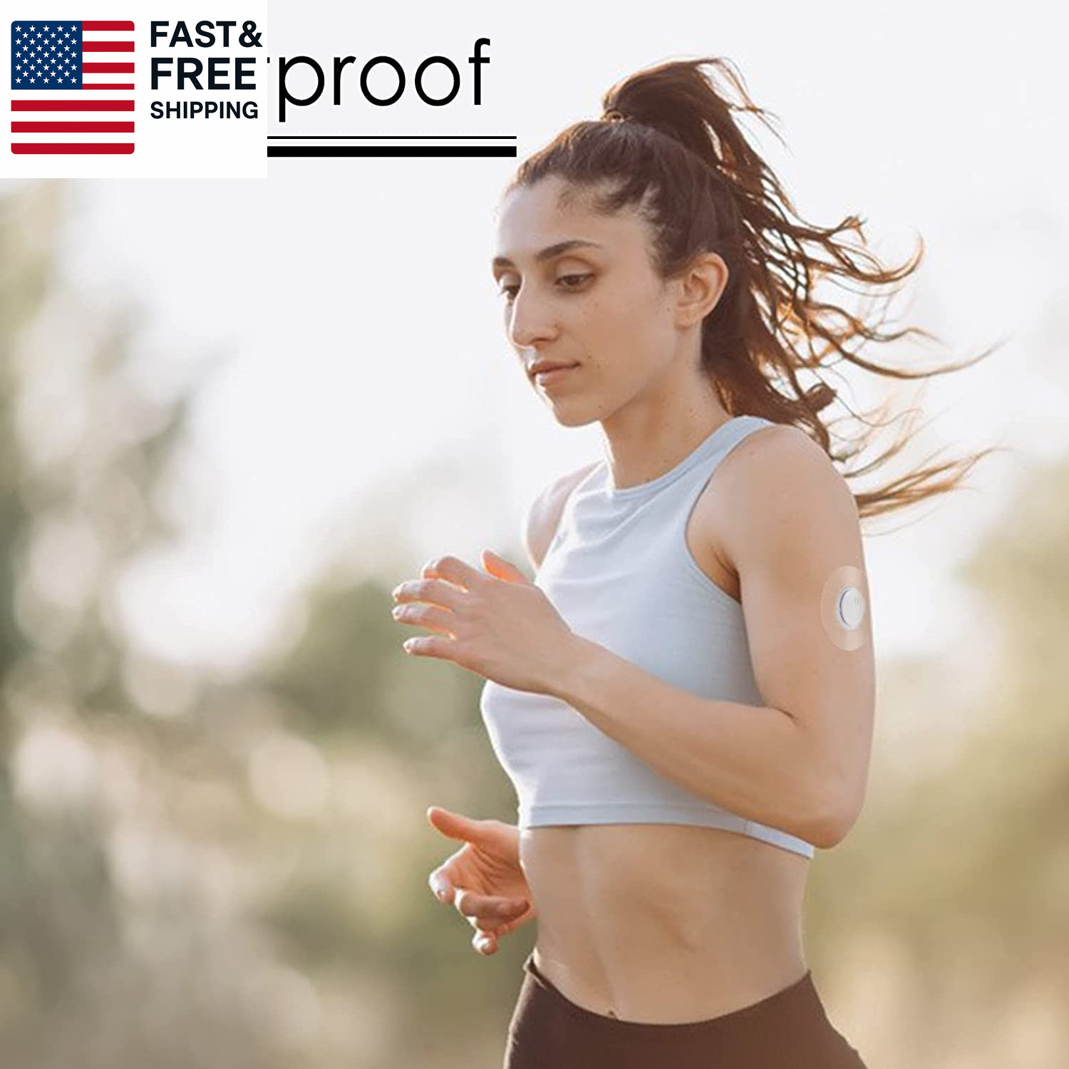 45Pack Libre 3 Sensor Covers Waterproof Freestyle Adhesive Patches Hypoallergen