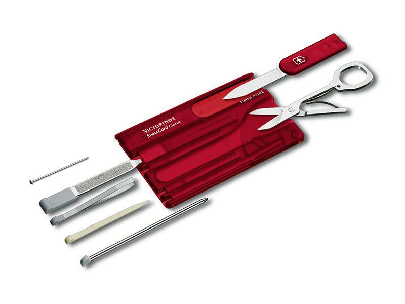 Victorinox – Swisscard Translucent Multi-Function Card 10 Functions – 0.71xx.T