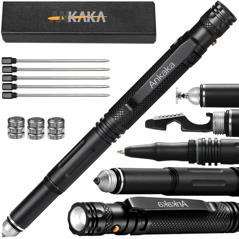 The Most Loaded 7-in-1 Tactical Pen Solves Others Weaknesses, Self Defense Ti…