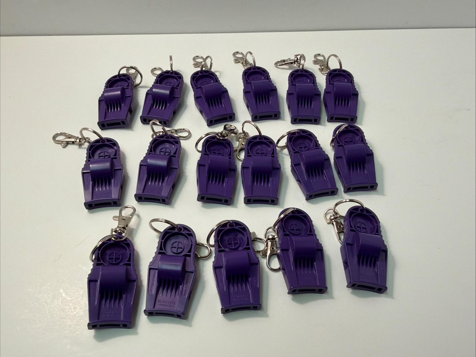 Seventeen (17) Emergency Search-Rescue Whistles 4 Life Saving Survival Kits BSA