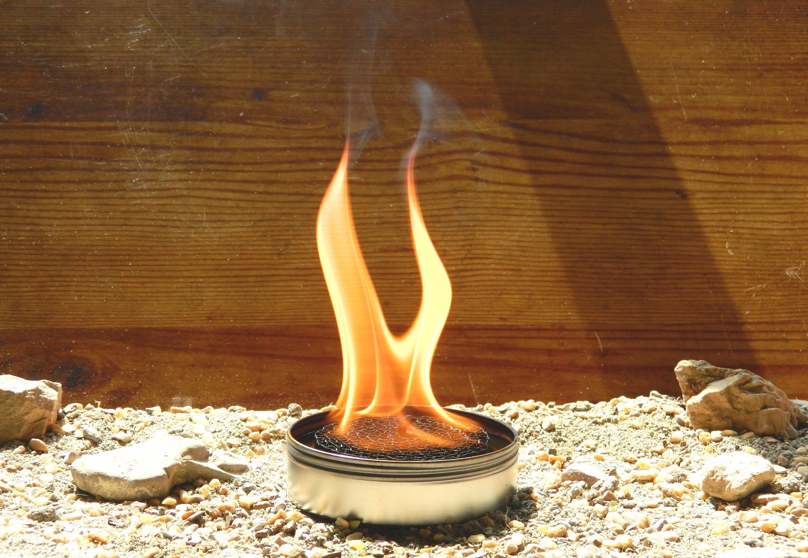 3Hr Outdoor Survival Buddy Burner + 5 Emergency Fire Tinder Buddy Briquettes