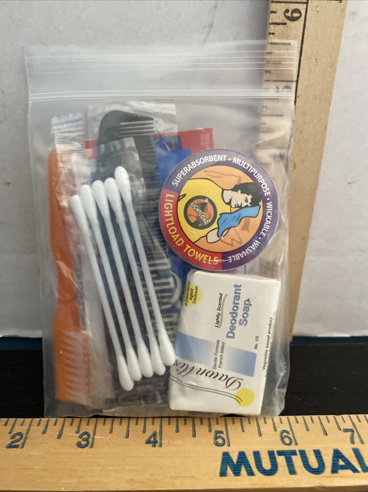 Survival In The Wilderness Book + 72 Hr Bug Out Personal Hygiene Kit