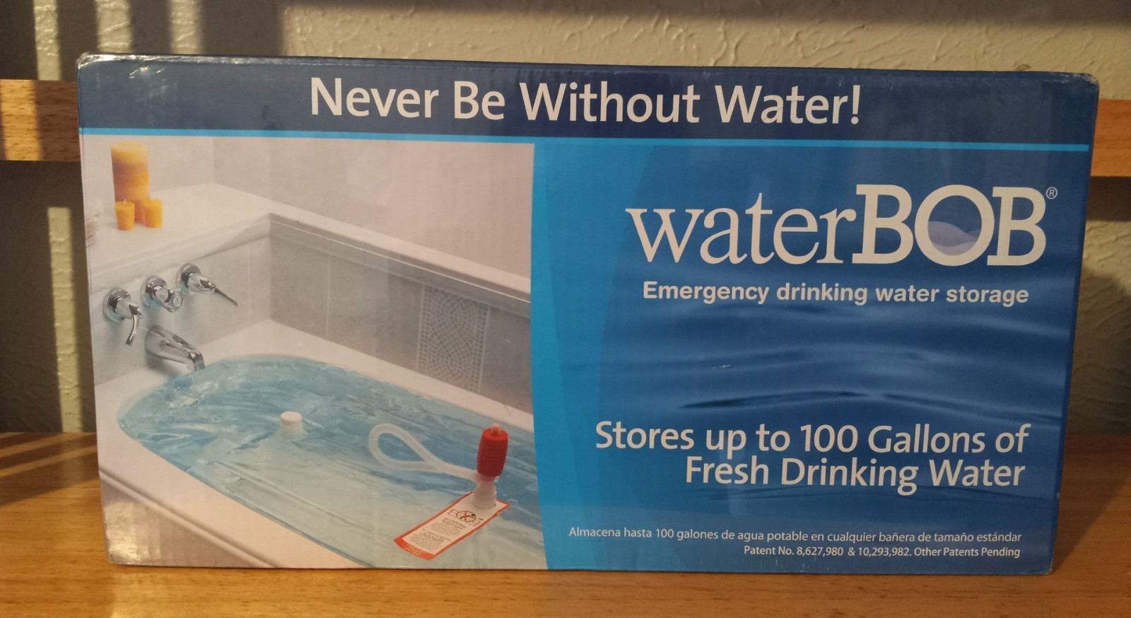 NEW SEALED Box WaterBOB Emergency Drinking Water Storage Store Up To 100 Gallons