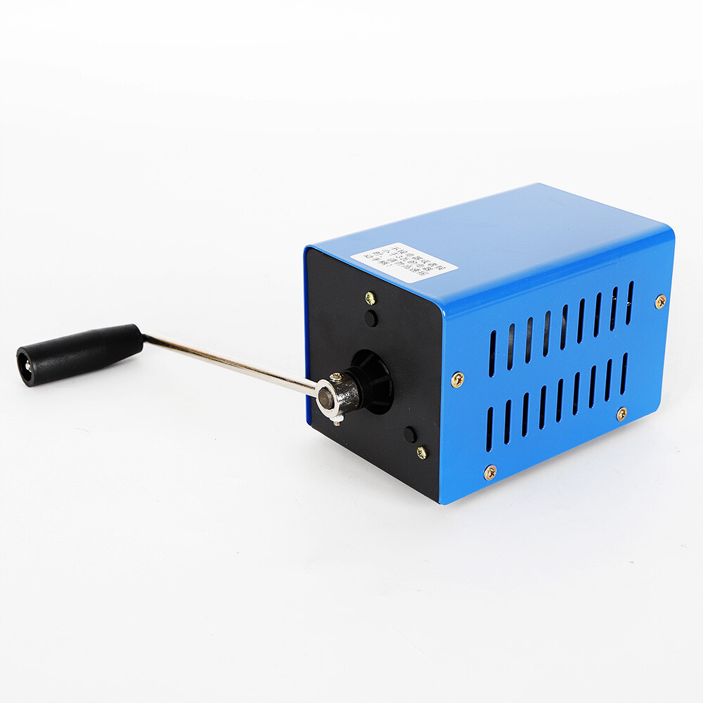USB Hand Crank Emergency Dynamo Charger Generator Camping Portable Power Supply