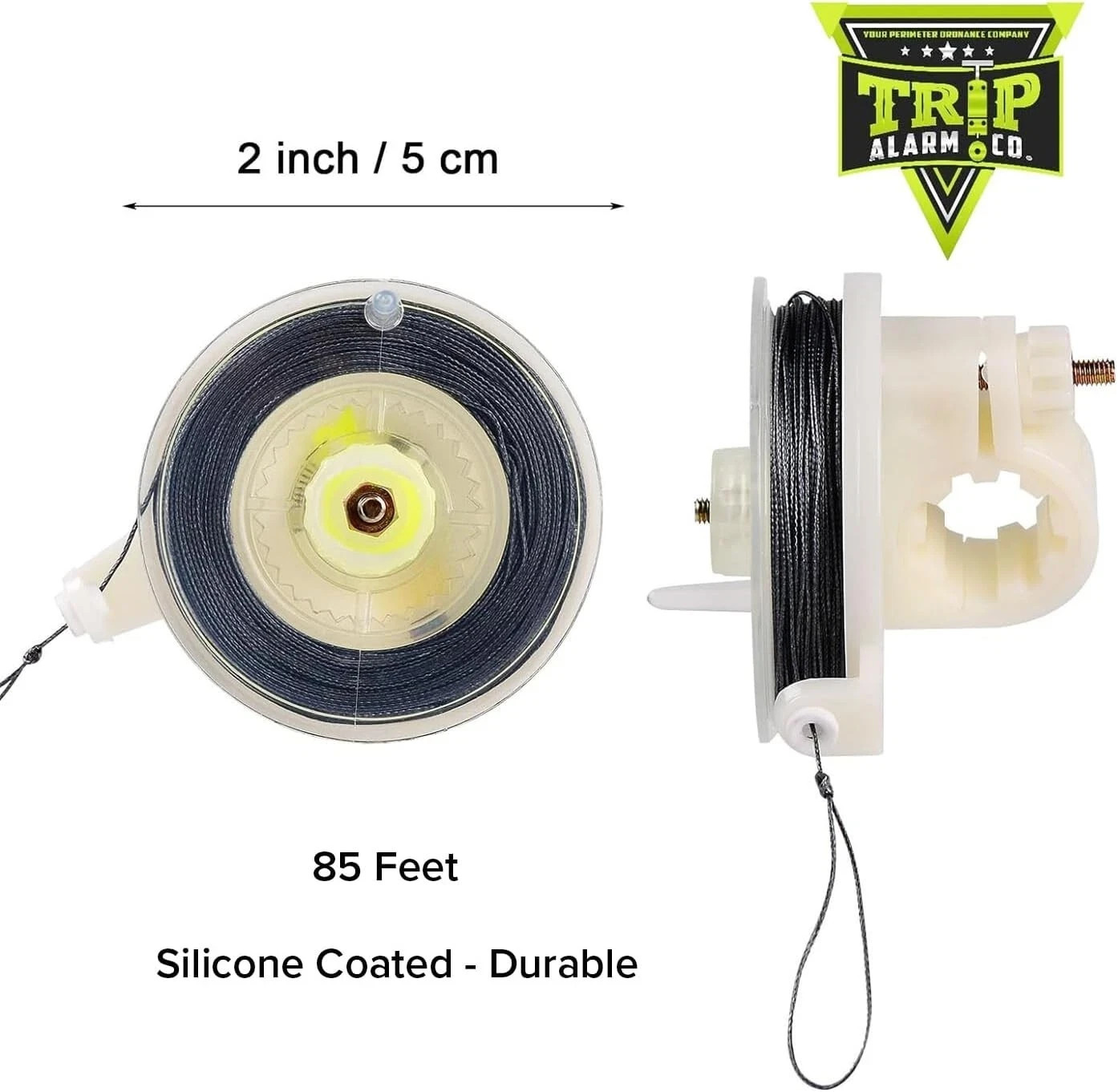 1/2 Pcs Trip Wire Alarm Device 12 Gauge Camping Security Perimeter Trip Alarm Ca