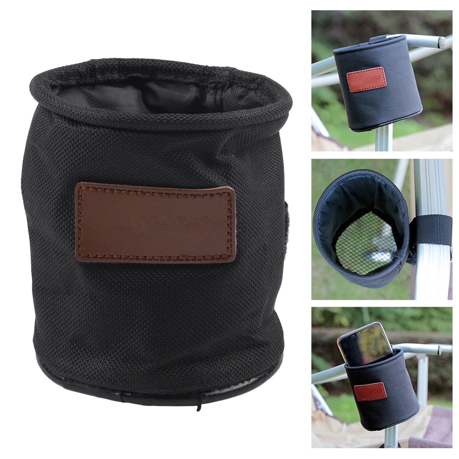 Camping Chair Side Holder High-quality Materials Hook-and-loops Attachment