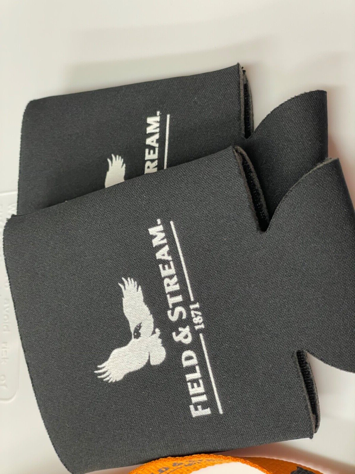Grab Bag Lot – Field and Stream Items Lanyard, Floating Keychain, 2 Can Koozies