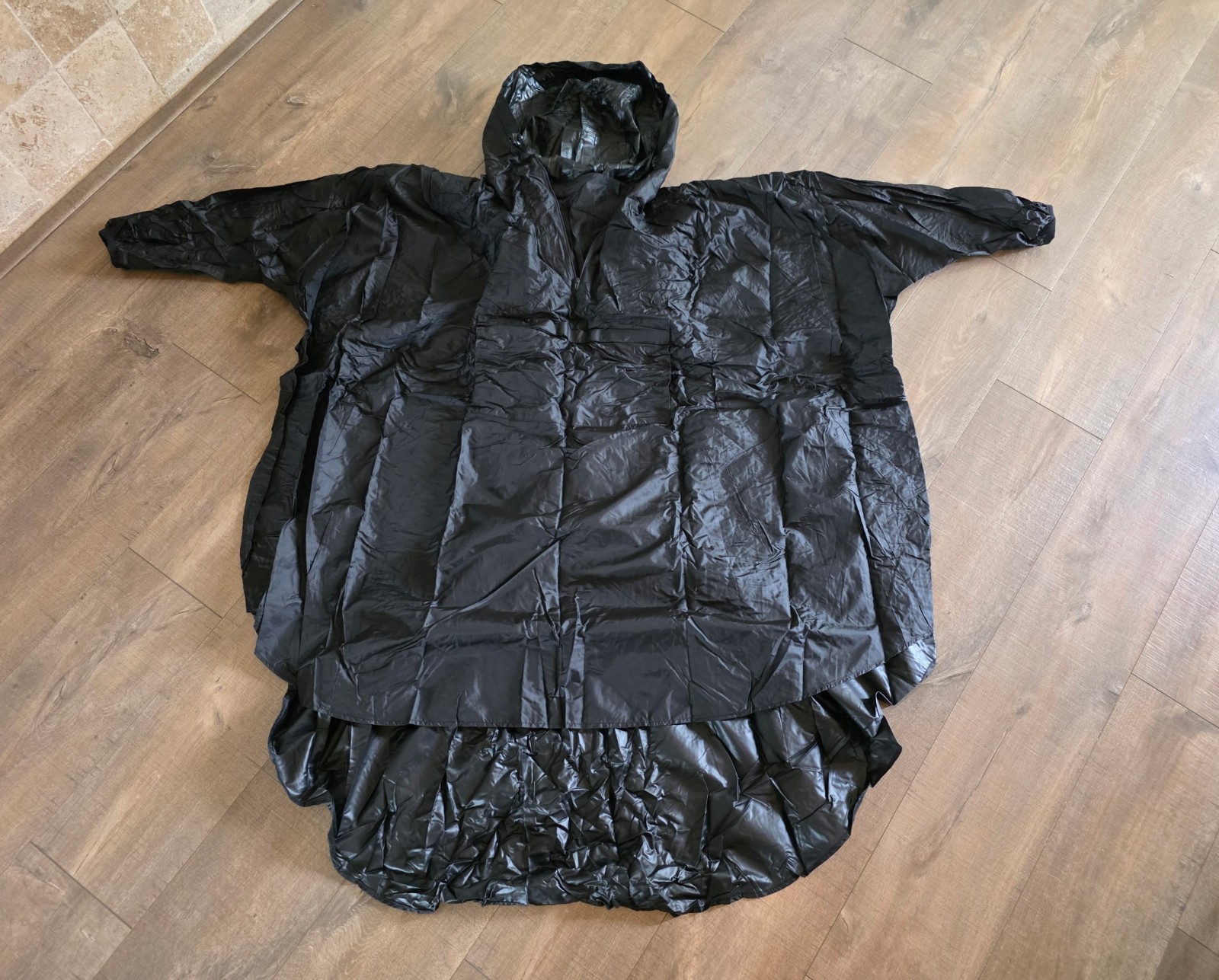 Snugpak Apparel 92295 Patrol Poncho Black