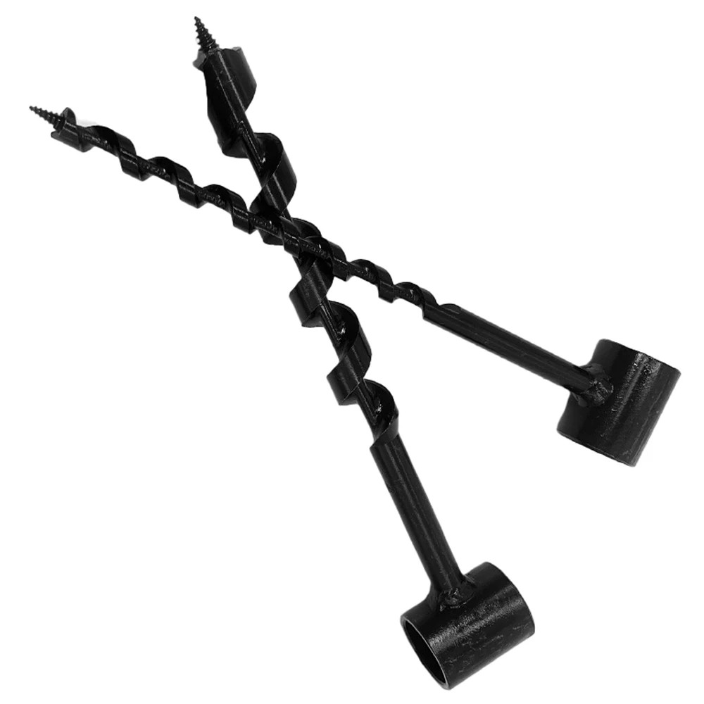 Carbon Steel Manual Auger Manual Survival Drill Center Drill Outdoor Hand Drill