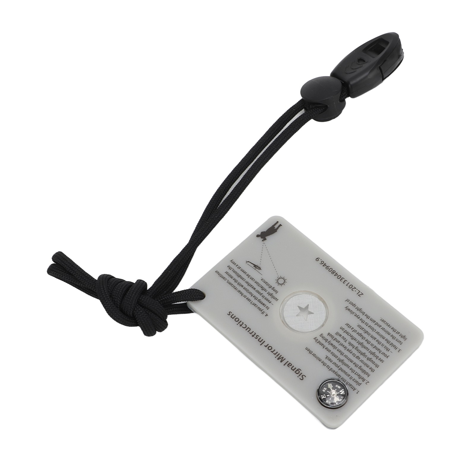 Survival Emergency Signal Mirror With Lanyard Reflector Glass Mirror Forˇ