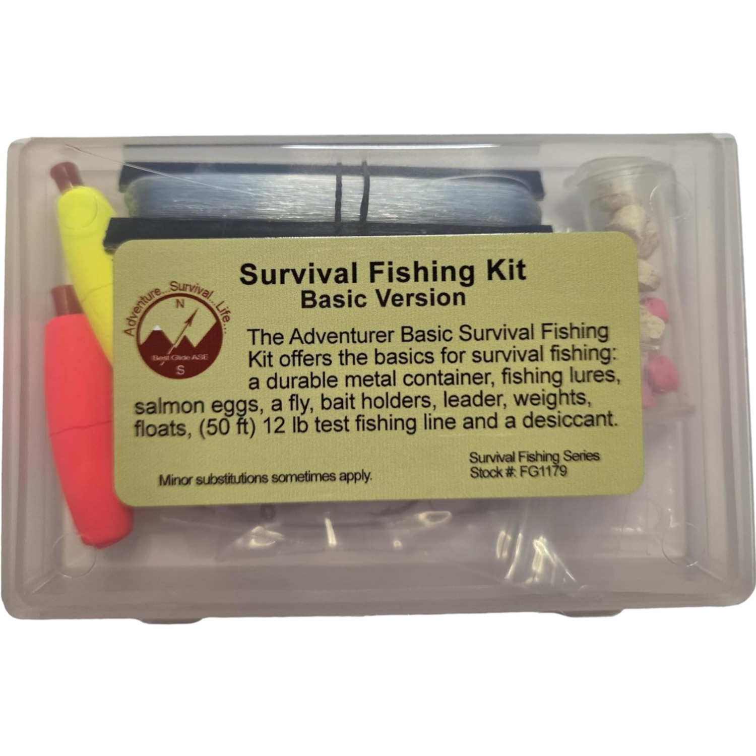 Survival Fishing Kit Basic Version