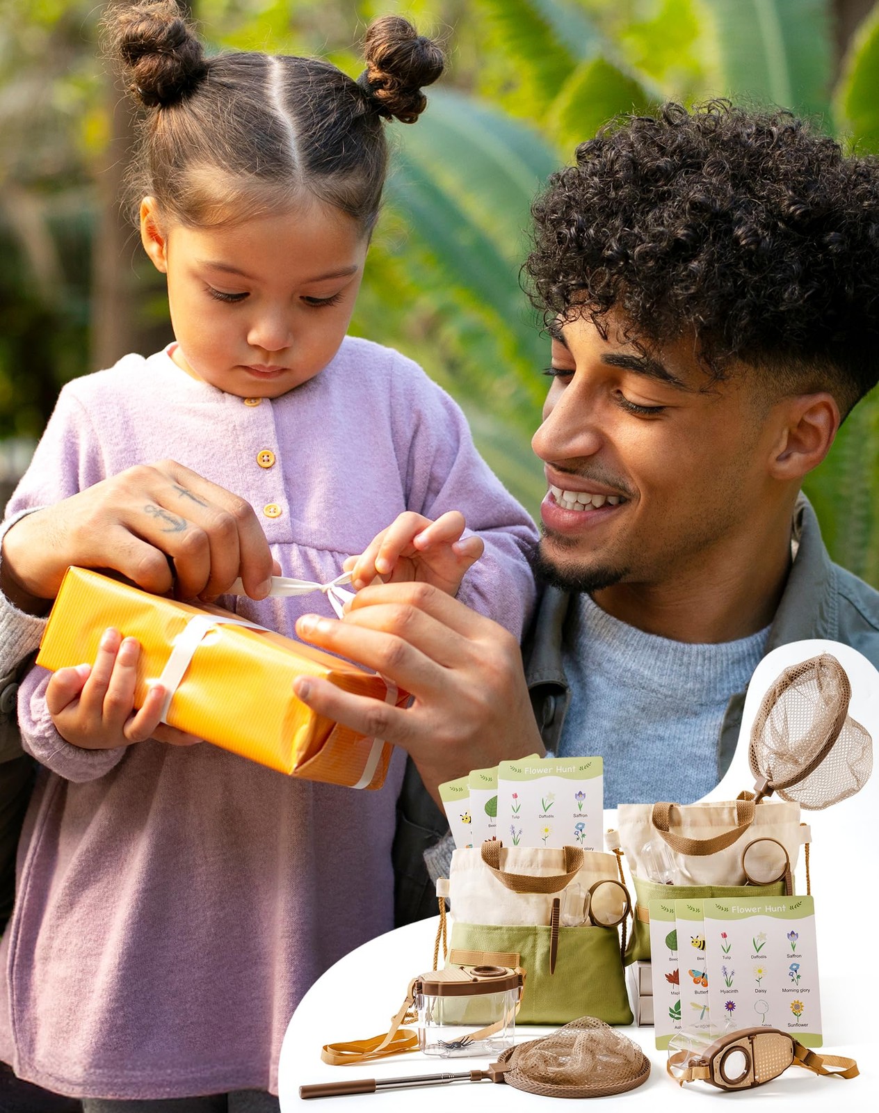 Insect Catcher & Kids Explorer Set, 2 Kids Butterfly Catcher Explorer Set…