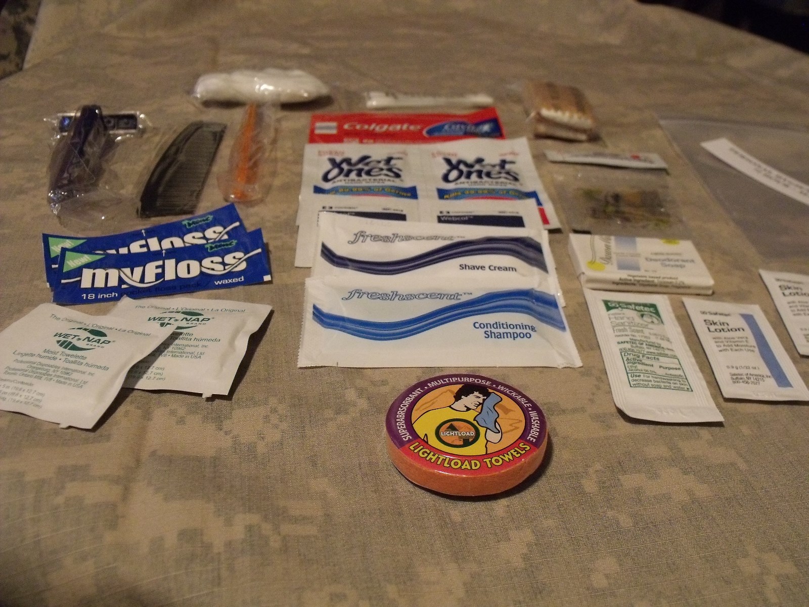 Emergency/Survival Personal Hygiene Kit, Deluxe Male, 72+ Hour 25+ Items