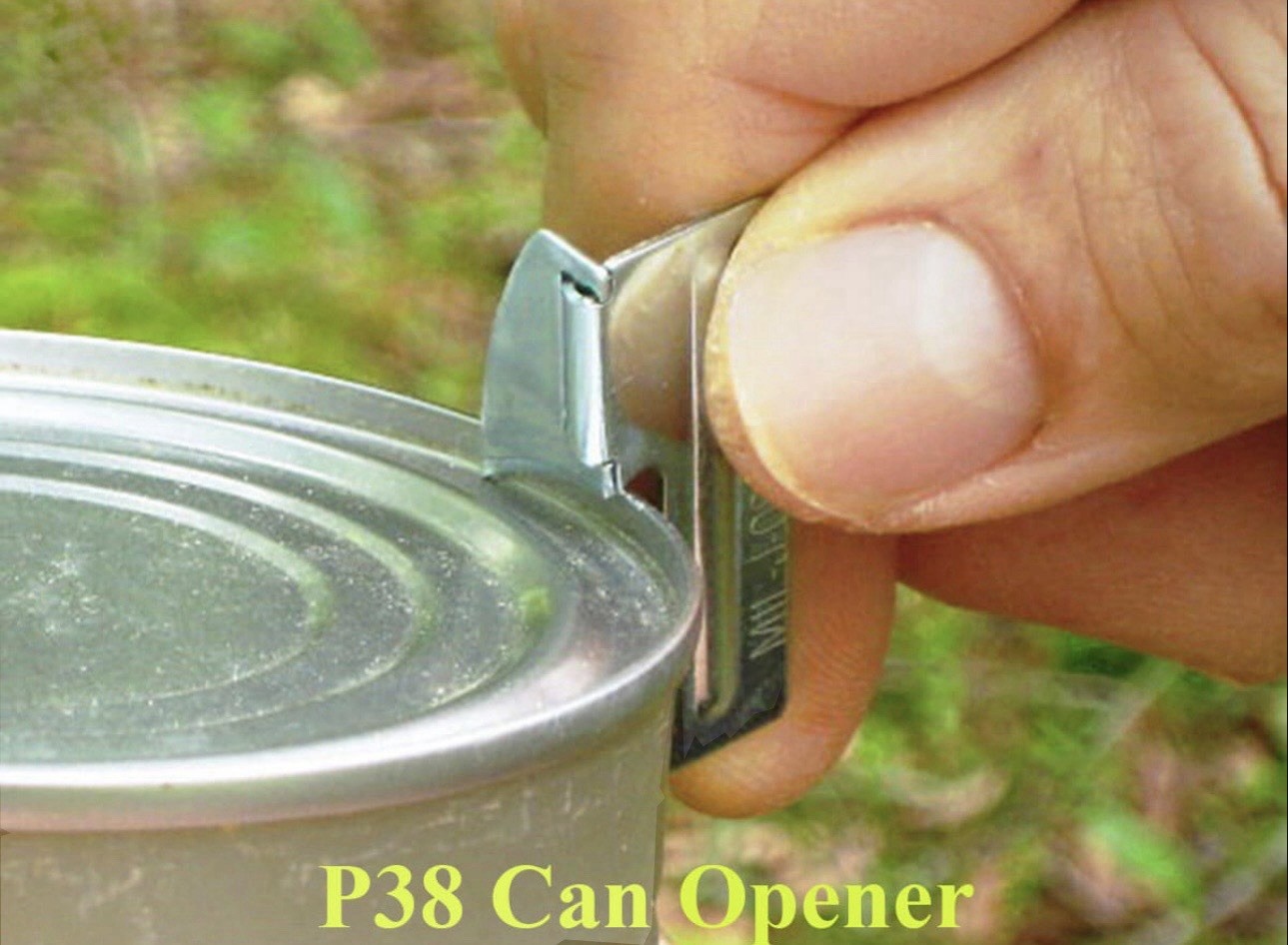 5-pack Military p-38 Can Openers For Camping And Emergency Preparedness