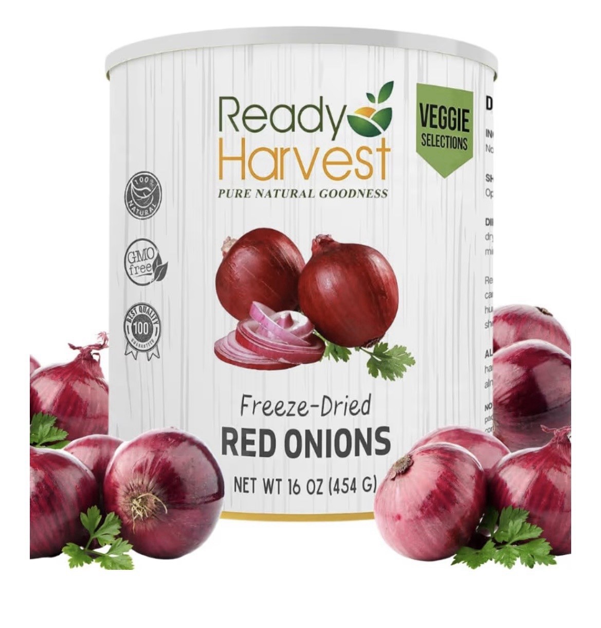 Ready Harvest Freeze-Dried Red Onion Dried Minced Emergency 1 CAN